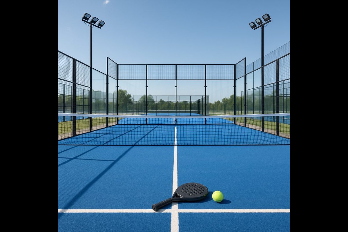 Cum arată un teren de padel modern și ce îl face potrivit pentru joc